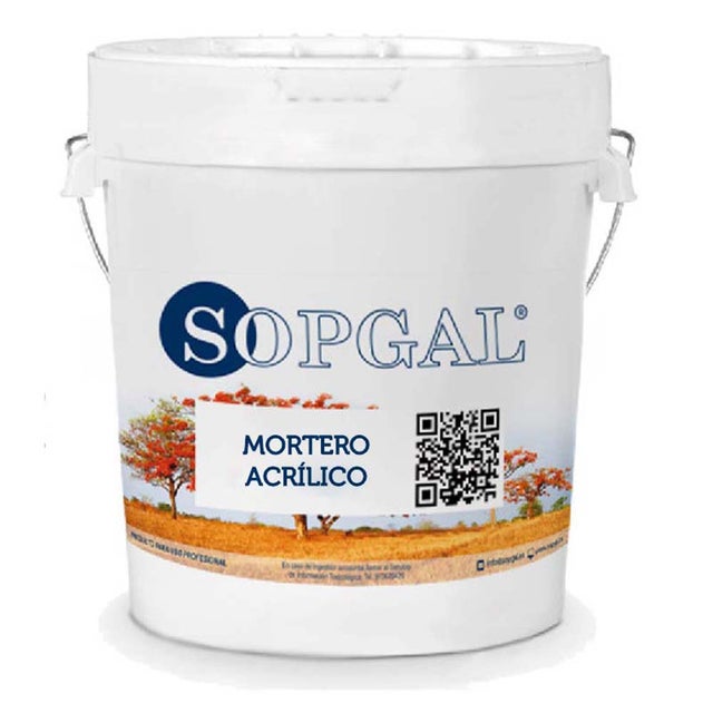 Argamassa Acrílica com Agregados - 5kg Cinza - Altamente elástica e impermeável para exteriores: enchimento de fissuras, assentamento de azulejos