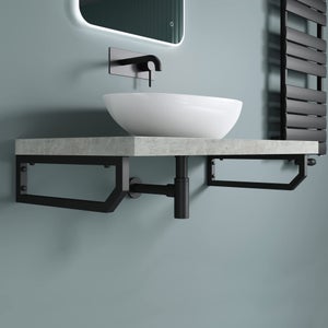 Etagère inox murale TOURNUS EQUIPEMENT 2 niveaux