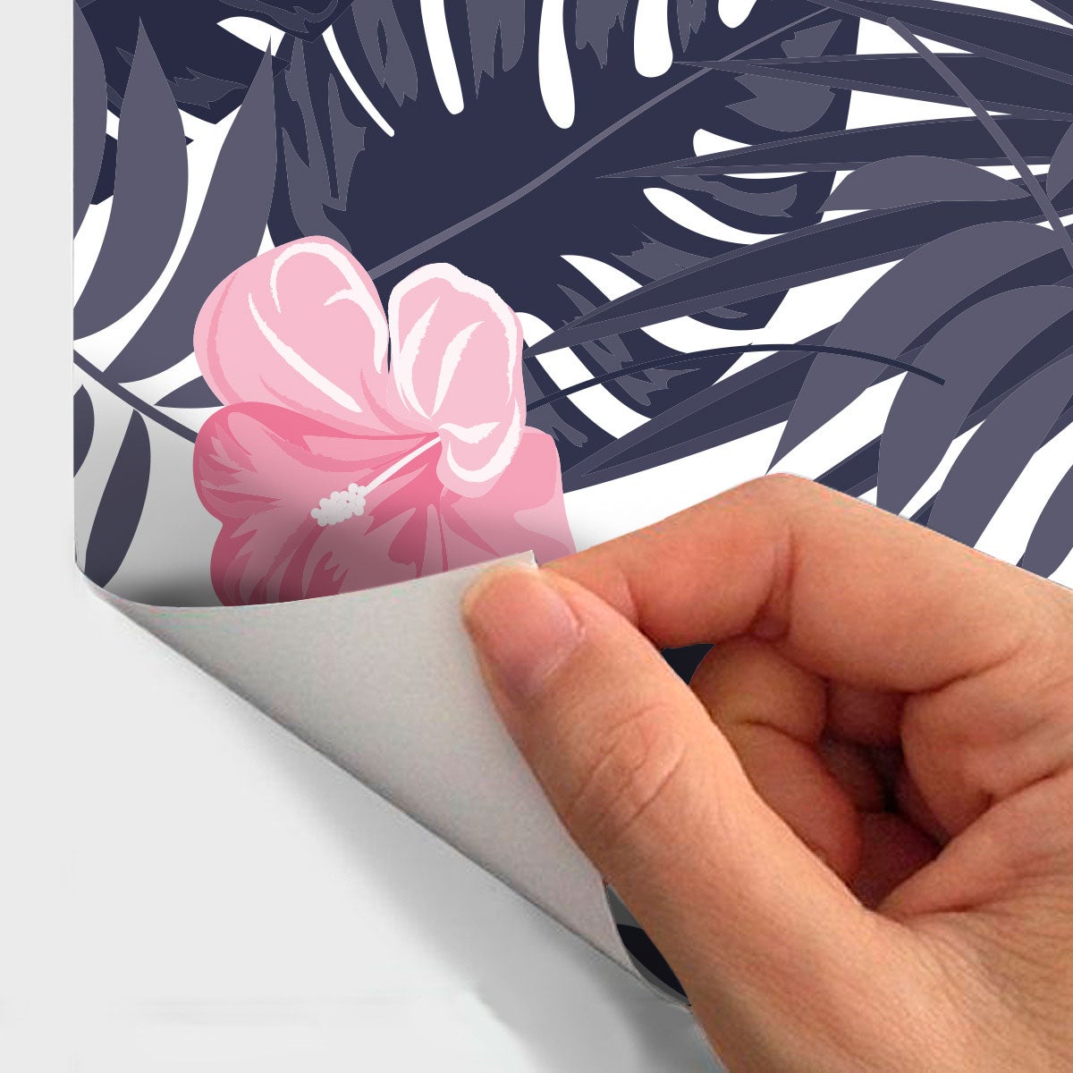 Adesivo carta da parati tropicale Toros - Sticker adesivo - adesivi murali - 60x60cm - 4