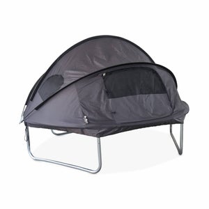 Tente De Protection Pour Trampoline - 305/366/427 Cm, Avec Fenêtres En Maille Et Toit Imperméable - Pour Anniversaires, Pique-niques