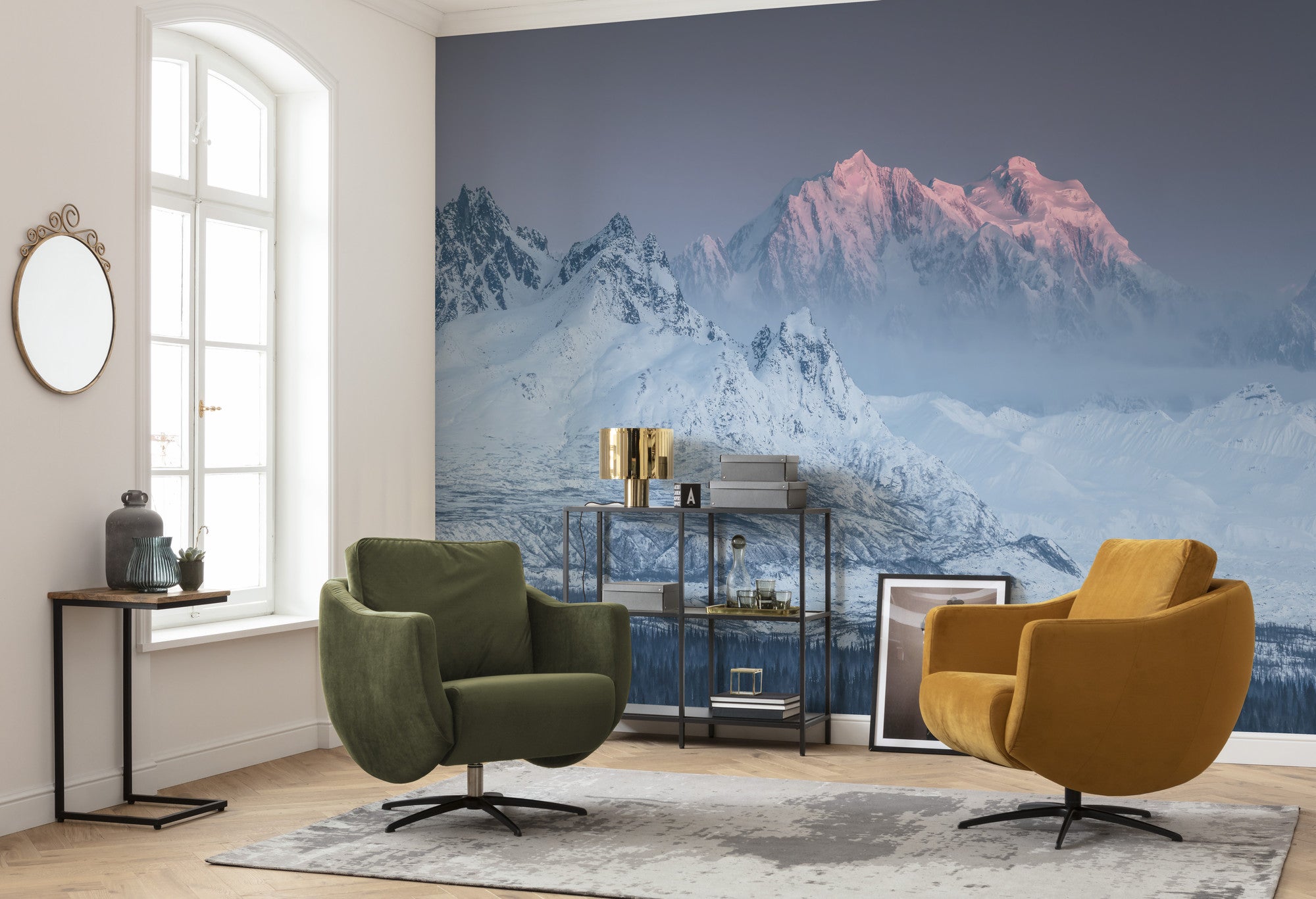 Fototapeta odłożyć niebieskim - 500 x 280 cm - SANDERS &amp; SANDERS