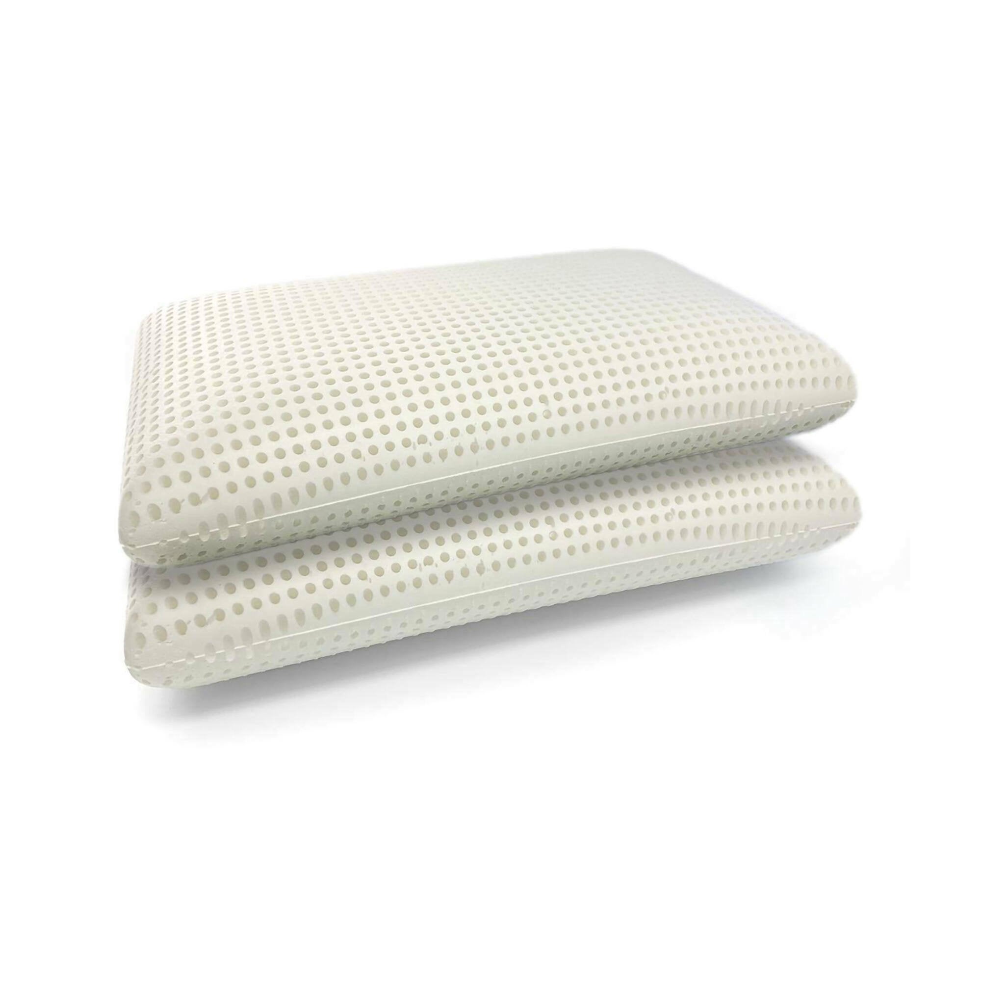 Cojín Made in Italy, Indeformable Antimoho Antibacteriano Antialérgico, Estructura de Tejido, Color Blanco, 15h cm Blanco - 4