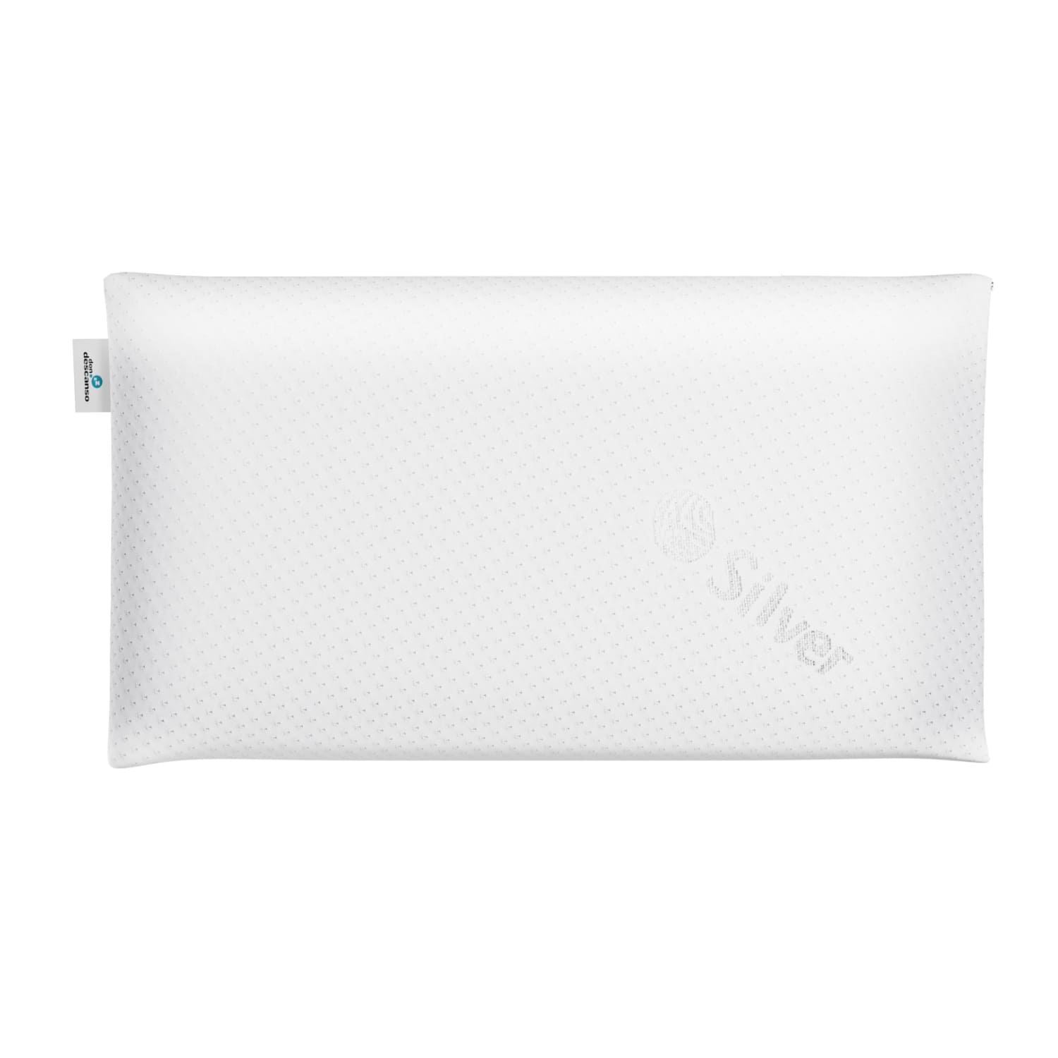 Nalui almohada viscoelástica delia blanco con doble funda (firmeza media)