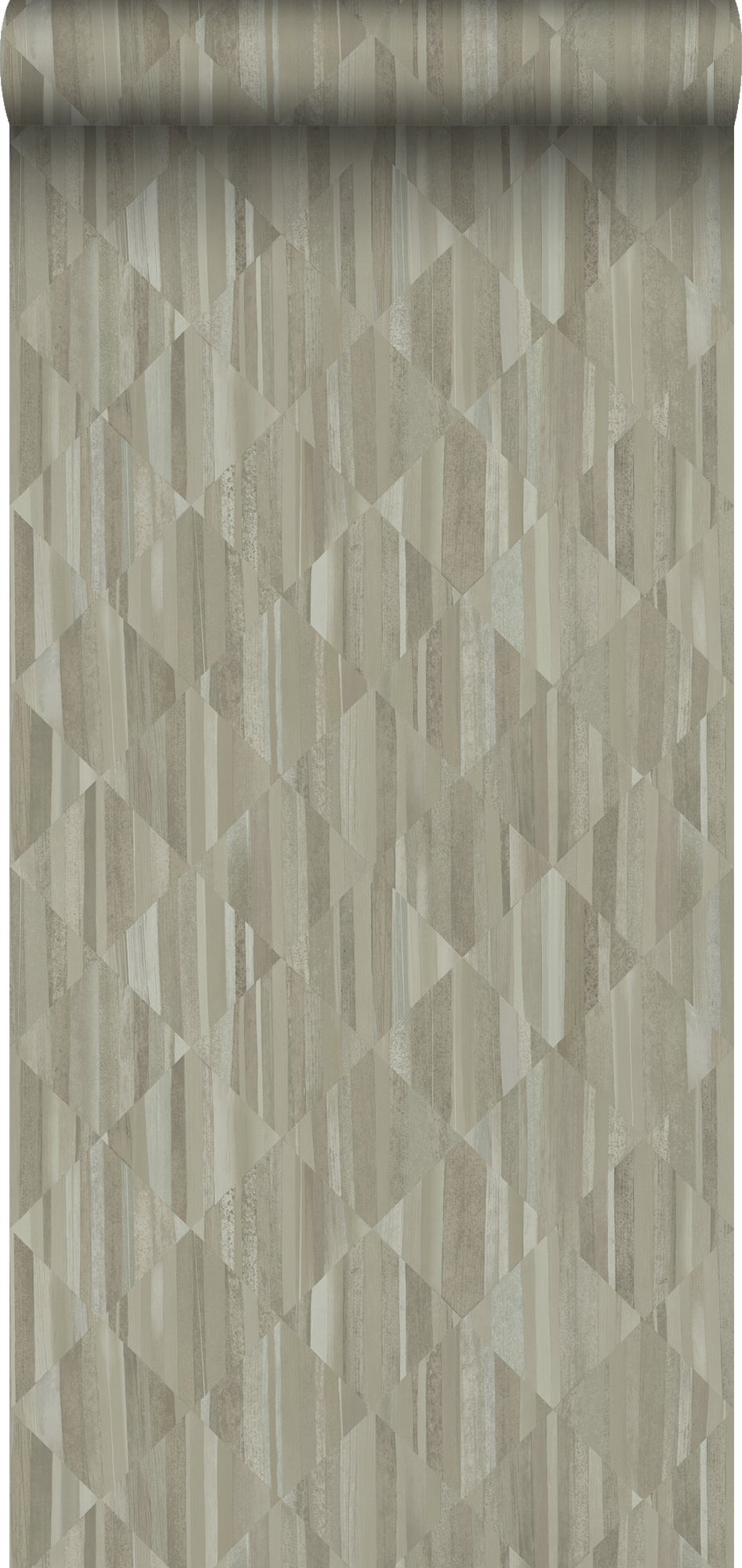 Tapeta Motyw drewna 3D taupe - 50 x 900 cm - ORIGIN