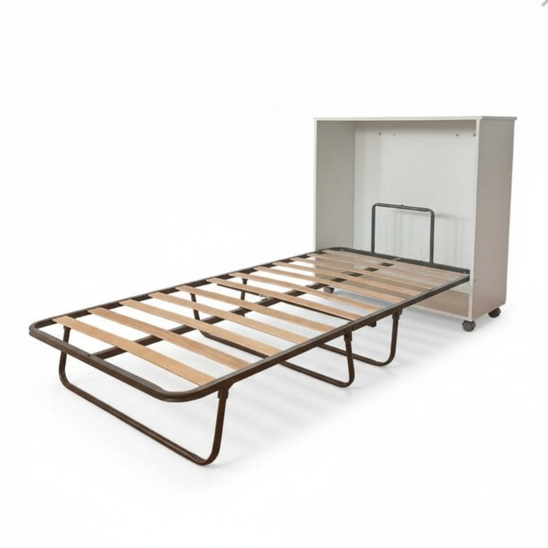 Muemue  Cama Plegable Plegatin 106X99.2x40.2cm Blanco , Leroy Merlin