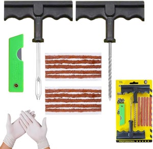 Kit de réparation de pneus sans chambre à air pour vélo, bandes en caoutchouc av