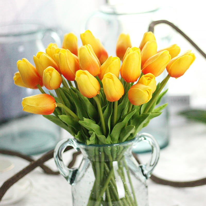Tulipani Primaverili Nel Bouquet Splendente Raggio Di Fiori Primaverili Tulipani Primaverili Nel Bouquet Splendente Raggio Di Fiori Primaverili