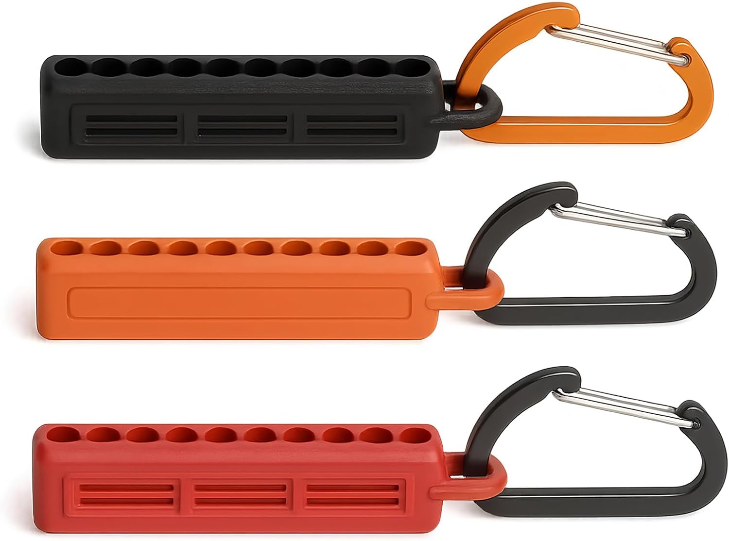 Organiseur D'embouts Hexagonaux 28 Trous - Porte-foret En Plastique ABS, Forme Dentier, Neuf
