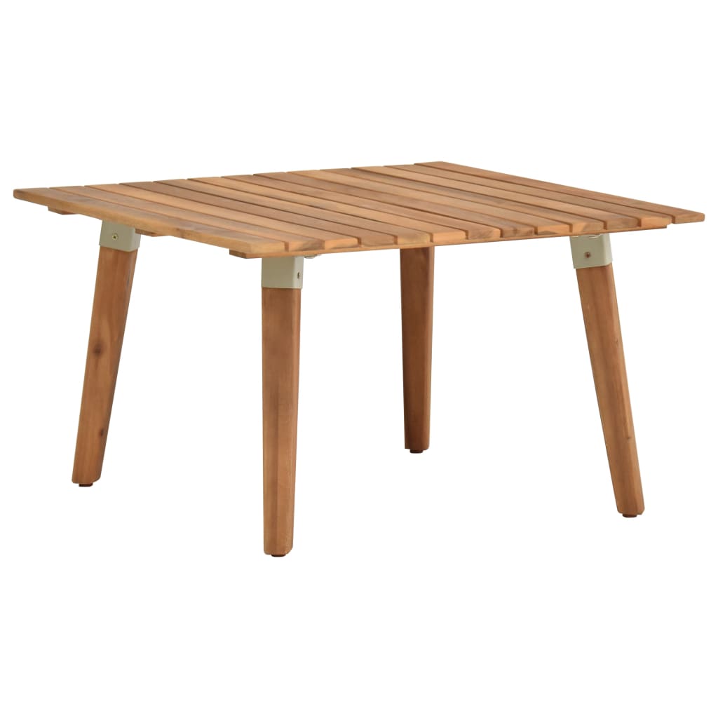 Table basse，Table d'appoint, Table de Salon de jardin 60x60x36 cm Bois solide d'acacia823345 - 2