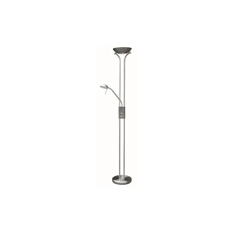 Lampa podłogowa stojąca Beta chrom satyna 2xR7sx40W wym: 181 x 25,5 x 25,5 cm metal Rabalux