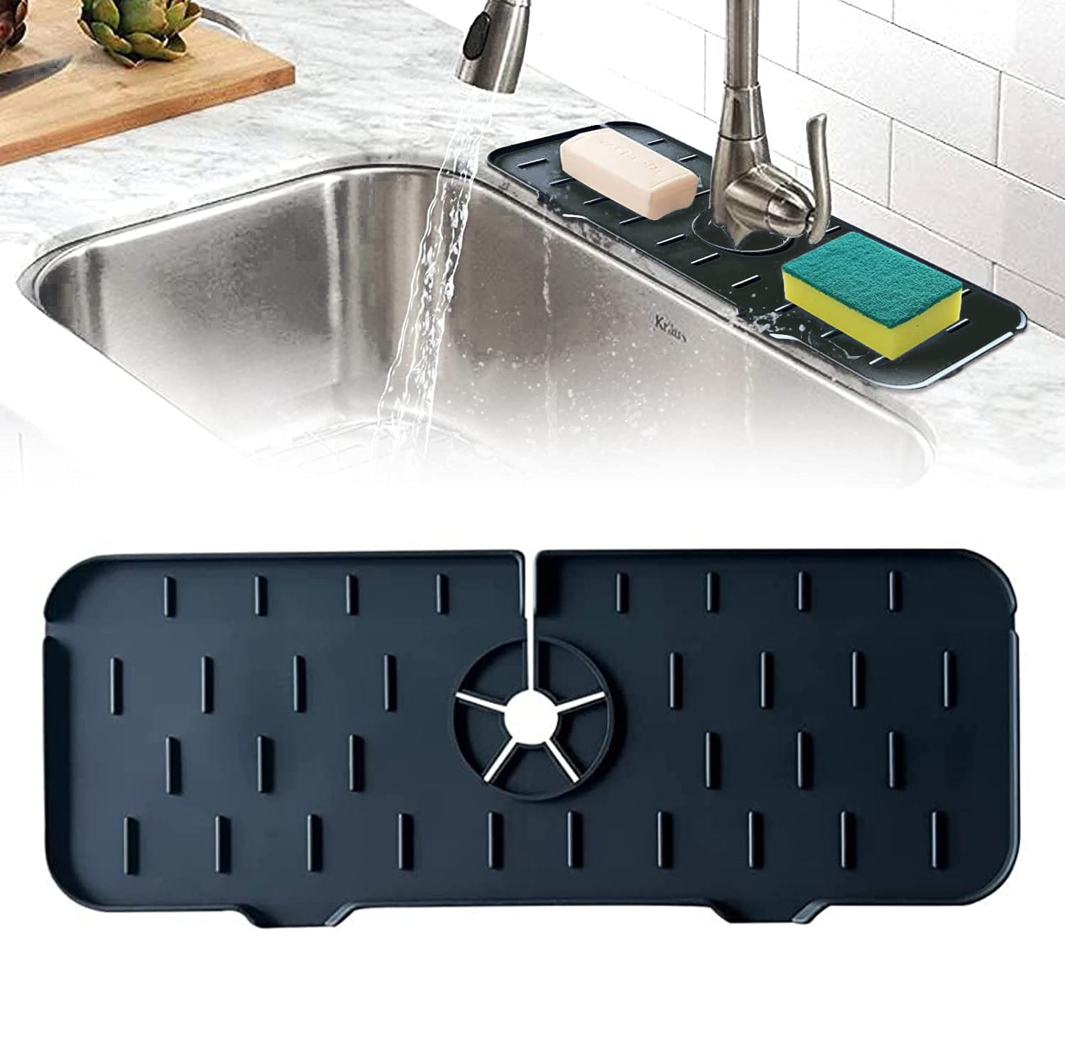 Mata Ociekowa Pod Kran, Ochrona Przed Pryskaniem do zlewu Kuchennego, Mata do Suszenia Naczyń, Mata Ochronna przed