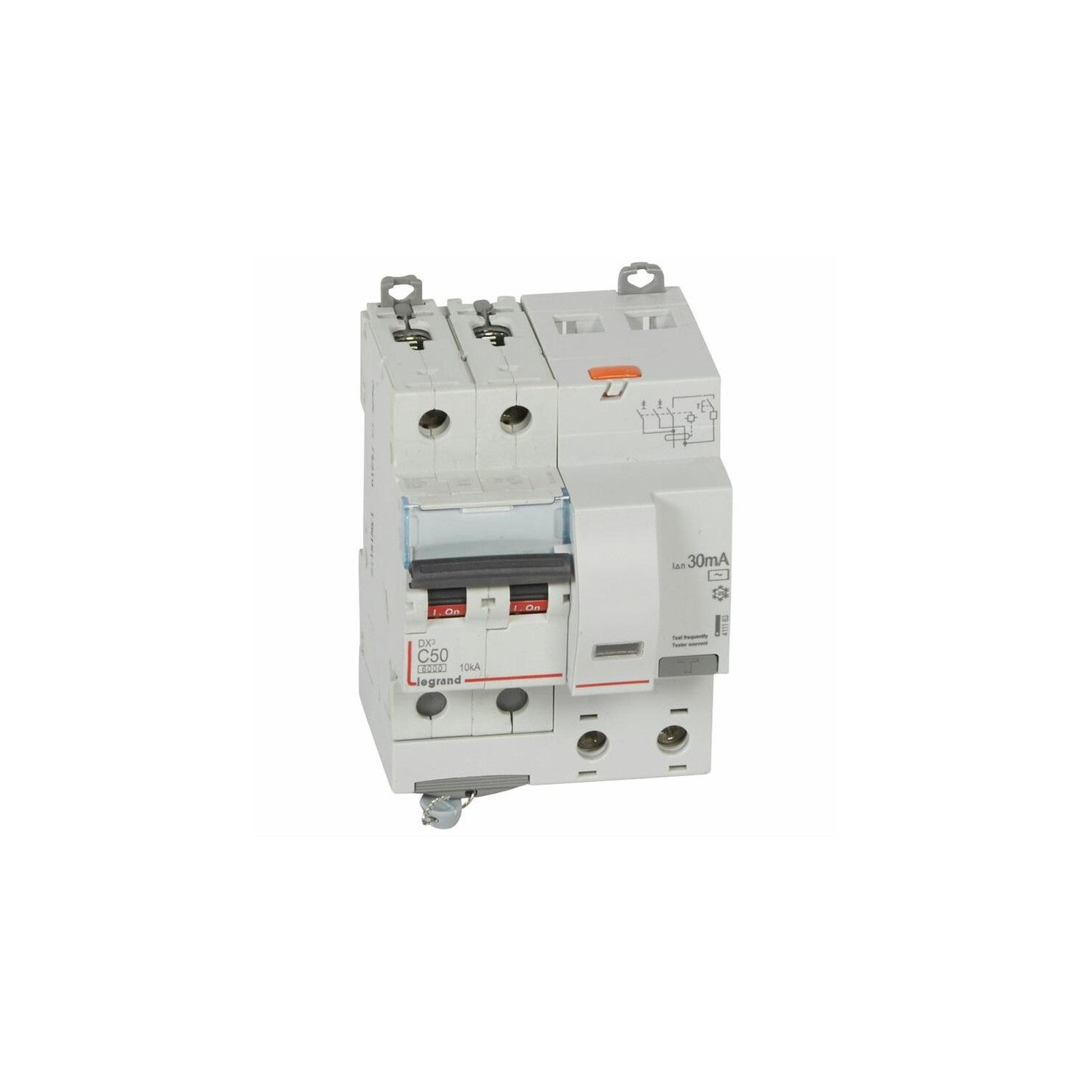 DX3 2P C50 6000A AC 30MA 4M - 411163 - 2