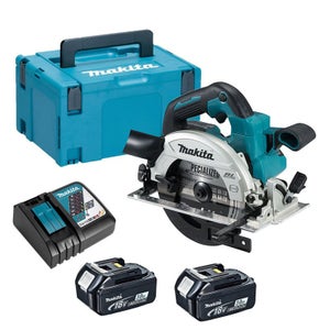 Scie circulaire sans fil compatible avec batterie Makita 18 V