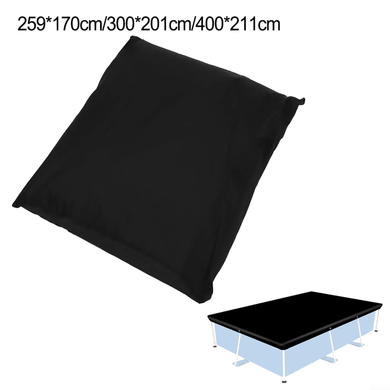 Copertura rettangolare per piscina, 2,6 x 1,7 m, copertura esterna per piscina, resistente ai raggi UV, accessori per piscine da giardino