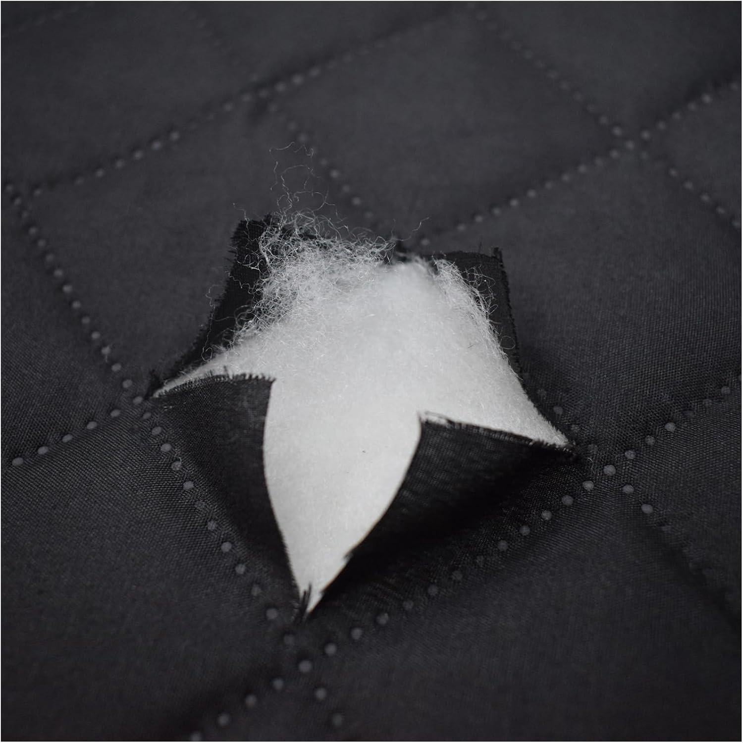 Rideau Thermique Rideau Occultant Draperies à Oeillets 100% Lumiere Bloquer Anti Bruit Anti Chaleur/Froid pour l'hiver 1 PCS L132×H160cm - 2
