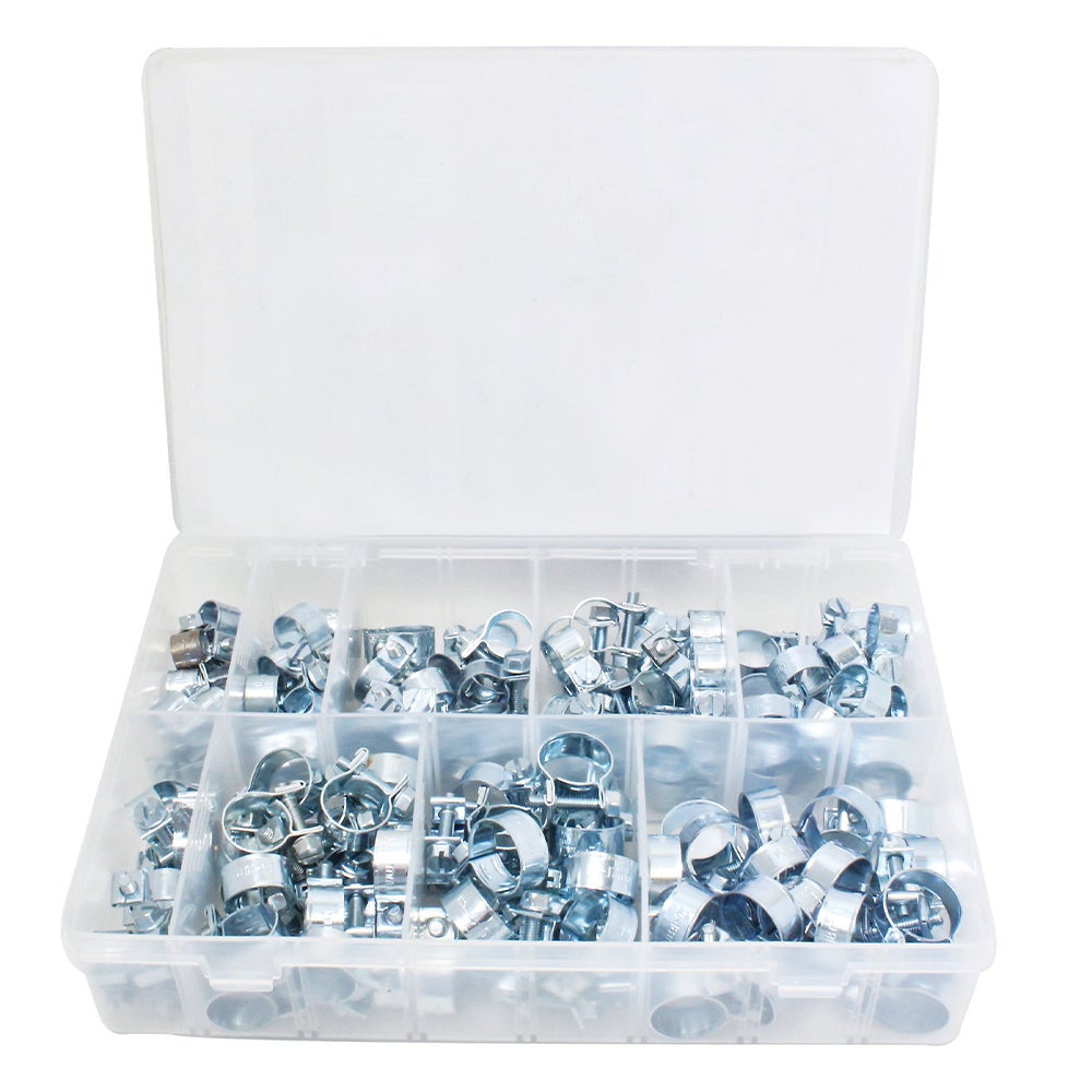 Set 135 de mini coliere metalice auto pentru furtun 135buc