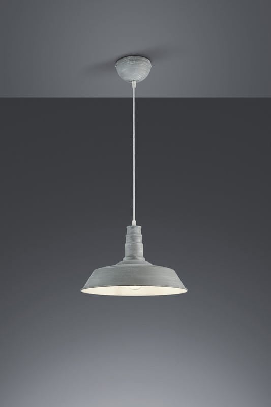Lampa wisząca WILL szara 1xE27x60W metal wym:150x36x36cm IP20 RL