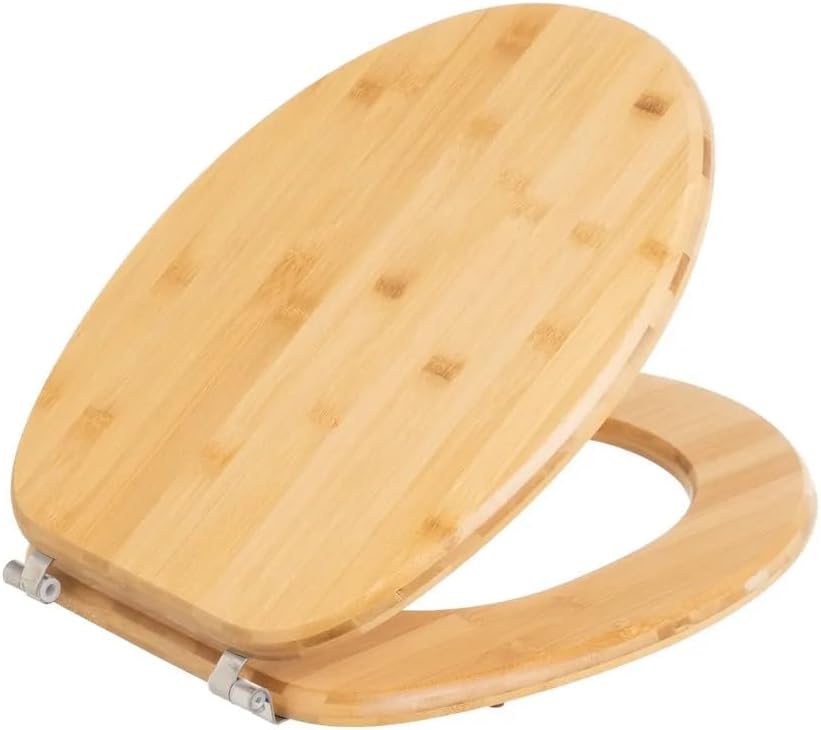 Sedile Wc Copri Water Universale Frizionato Bianco Mdf Chiusura Rallentata 84533675 - Foto 13