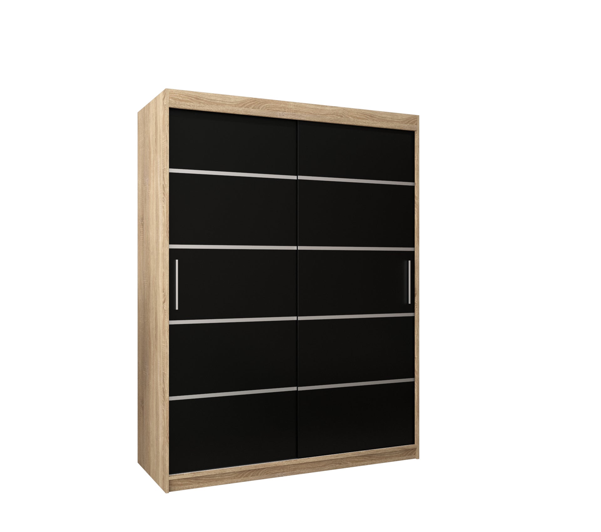 Szafa przesuwna garderoba Verona 1 150 x 62 x 200 cm Sonoma - Abiks Meble