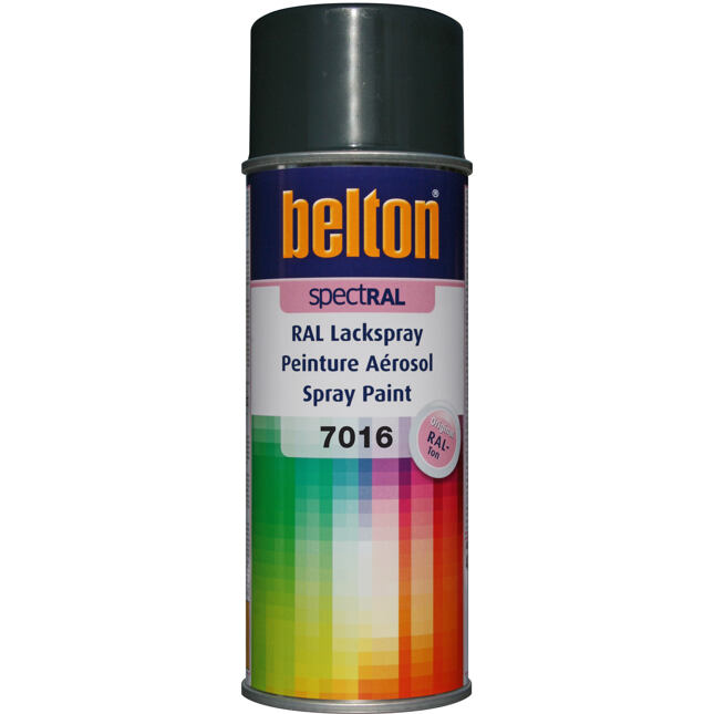Spray Belton Spect Ral Brillante 400 Ml (RAL 7016 Gris antracita ...
