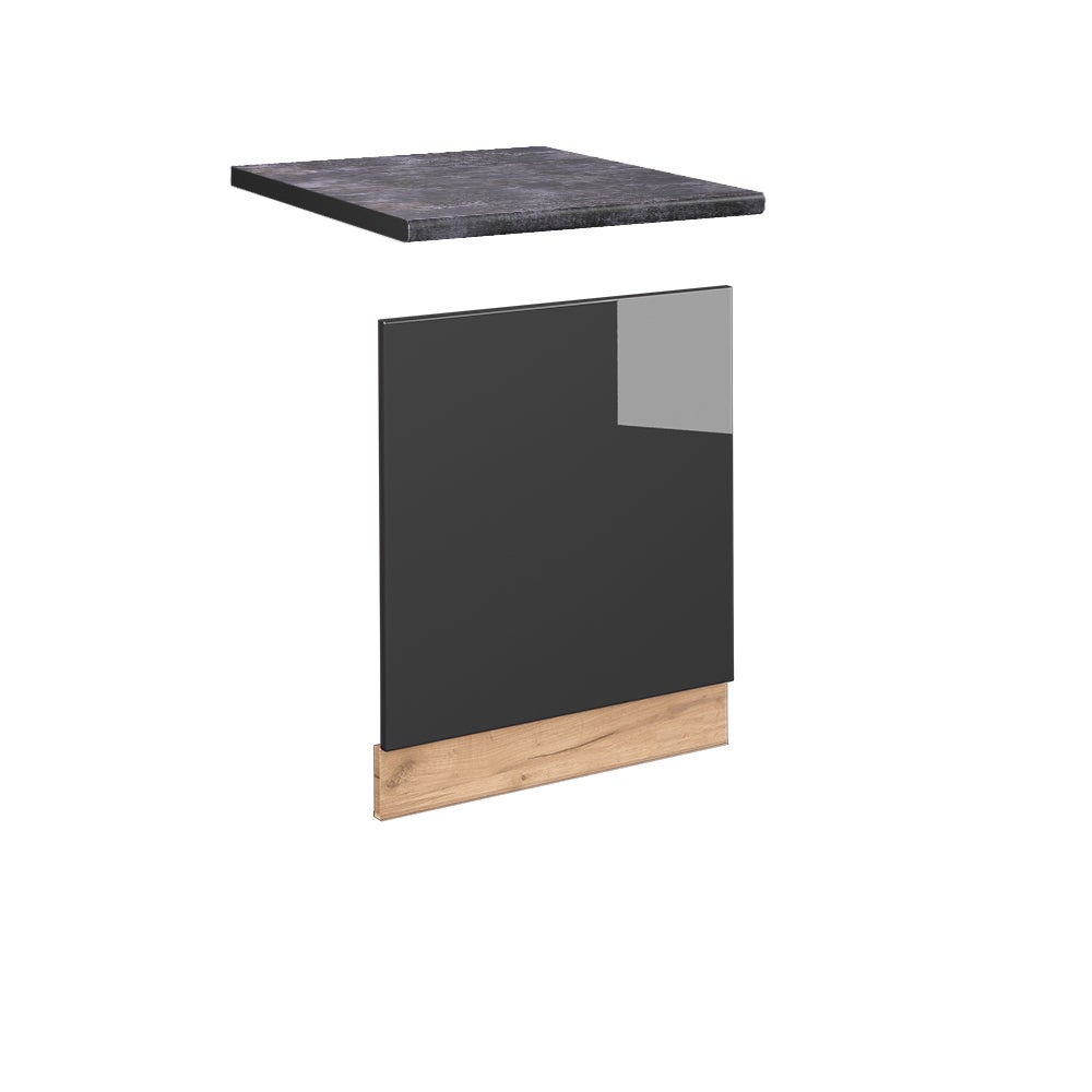 Vicco Panel przedni Fame-Line, Antracyt wysoki połysk, 60 cm , BP Antracyt