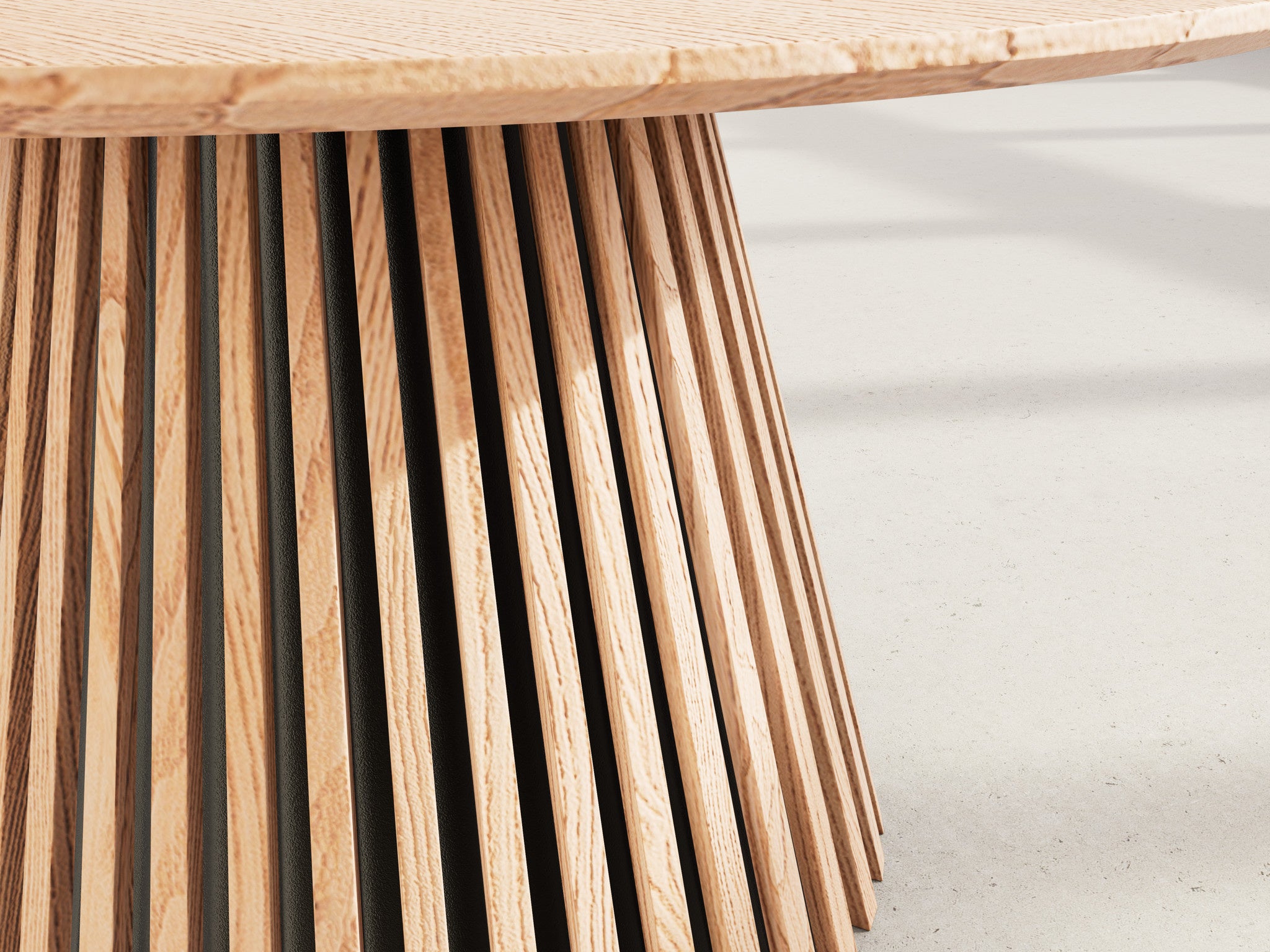 Table basse style scandinave 78*78*45 cm bois - FREYA - Best Mobilier - 3