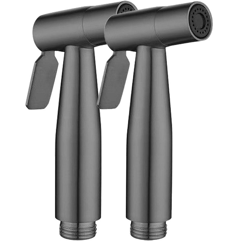 Głowica prysznicowa bidetowa, rączka prysznicowa ze stali nierdzewnej, do łazienki i toalety, zestaw 2 szt., kolor szary