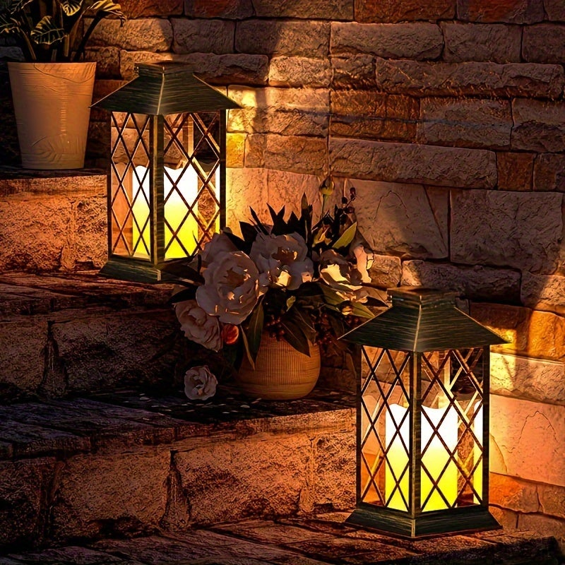 Candele Solari LED Per Esterni Con Luce Tremolante | 6 Pezzi Impermeabili Senza Fiamma | Luce Da Giardino E Terrazzo - 4