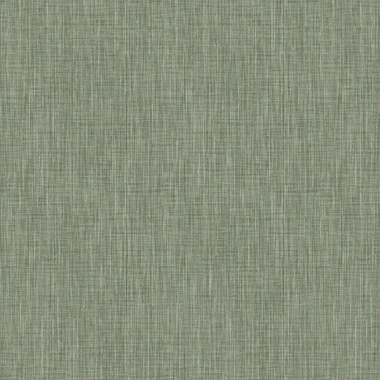 Tapeta lniana tekstura zielonym - 106 cm x 10 m - ZAMBAITI