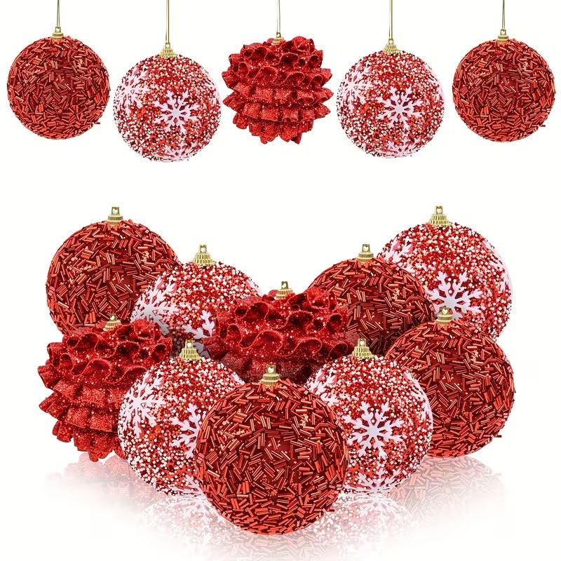 Decorazioni per albero di Natale, 101 palline di