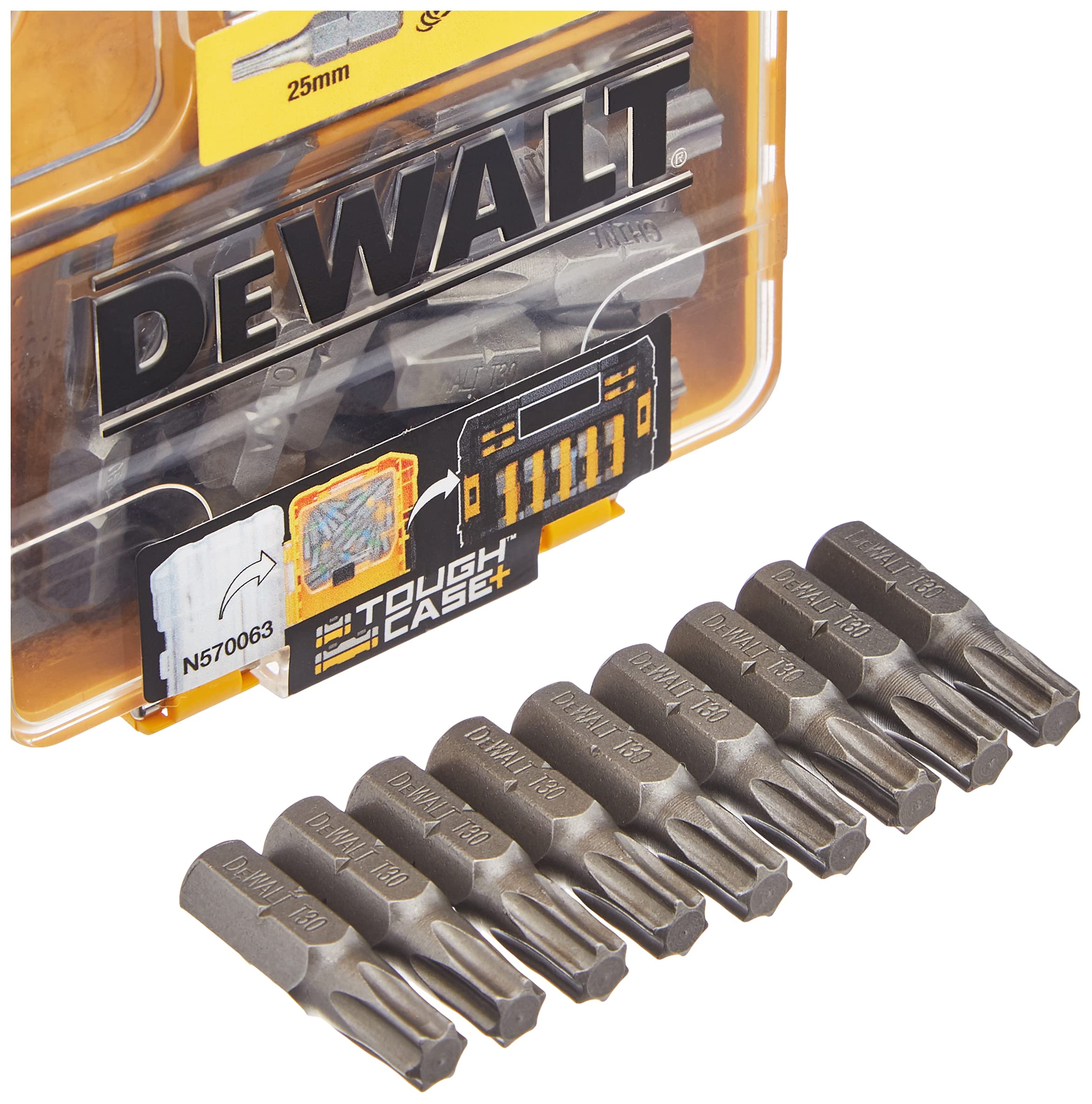 Set Punze DeWalt DT7963 - 25 Pezzi T30 25mm, Per Avvitatori - Foto 2