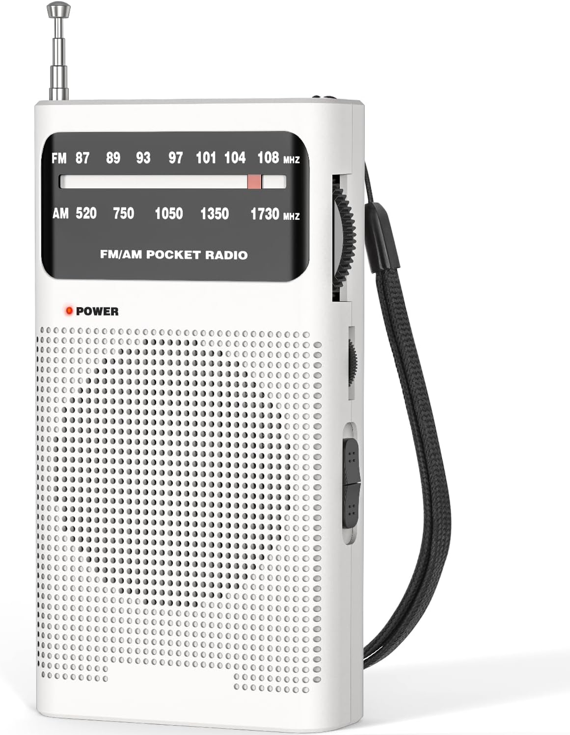 Przenośne radio AM/FM, dalekiego zasięgu, tranzystorowe z mocnym głośnikiem, sprawne, gniazdo słuchawkowe do użytku wewnątrz, na zewnątrz i w sytuacja