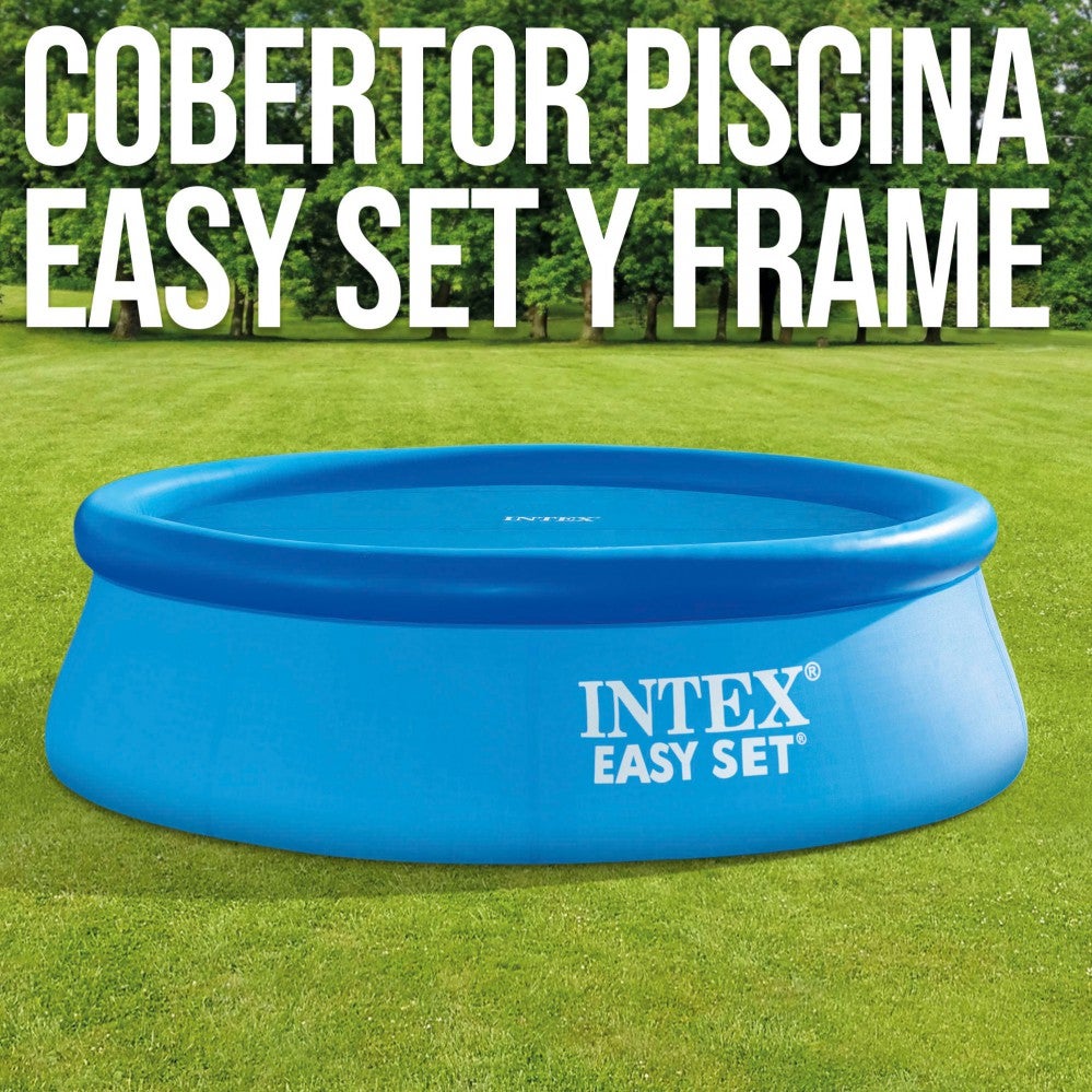 Bâche à Bulles Intex 470x470cm Pour Piscine Hors-Sol - Épaisseur 160 Microns
