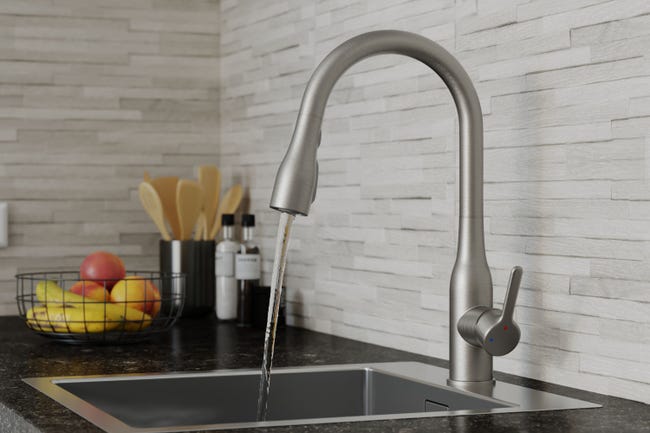 Grifo de cocina monomando con caño extraíble FANNY chorros