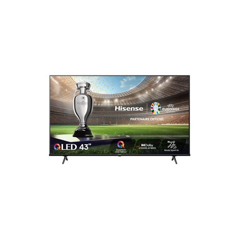 Hisense Smart TV 43 Pollici 4K Ultra HD Display LED Sistema Vidaa DVBT2 Classe A6 Series Colore Nero 43a69n P 413340 Hisense Smart TV 43 Pollici 4K Ultra HD Display LED Sistema Vidaa DVBT2 Classe A6 Series Colore Nero 43a69n P 413340