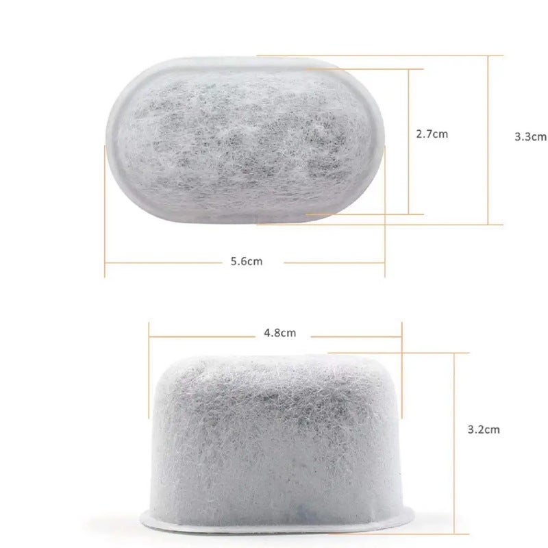 Wymienne filtry węglowe do wody do ekspresów do kawy - Kompatybilne ze wszystkimi ekspresami do kawy - Opakowanie 12 szt. - 2