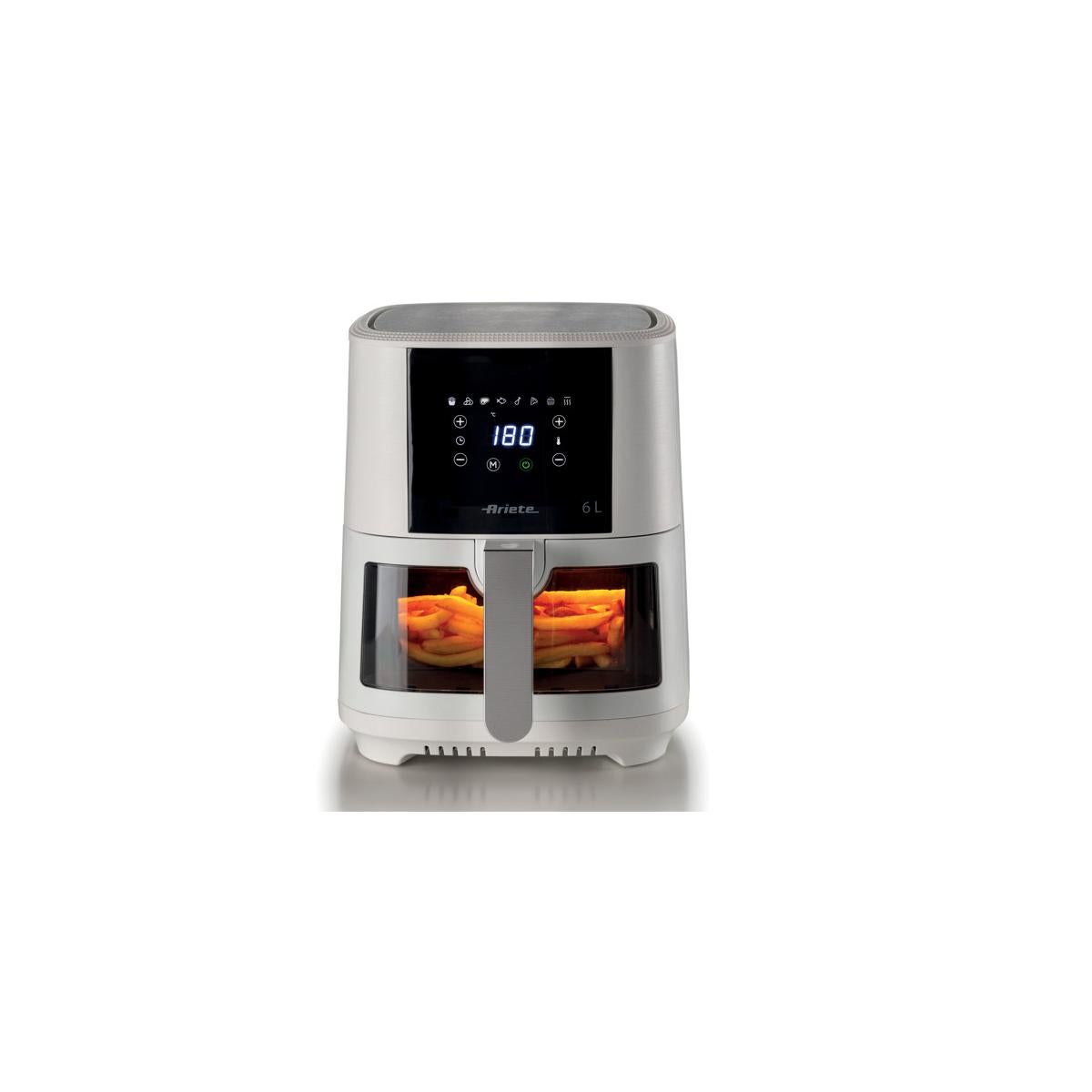Friggitrice Ad Aria Digitale 5L JOCCA - 1450W, 8 Programmi, Touchscreen LED, Cottura Senza Olio