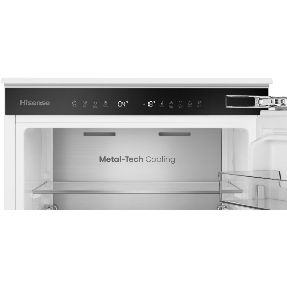 Réfrigérateur combiné encastrable HISENSE RB3B250SAWC - 3