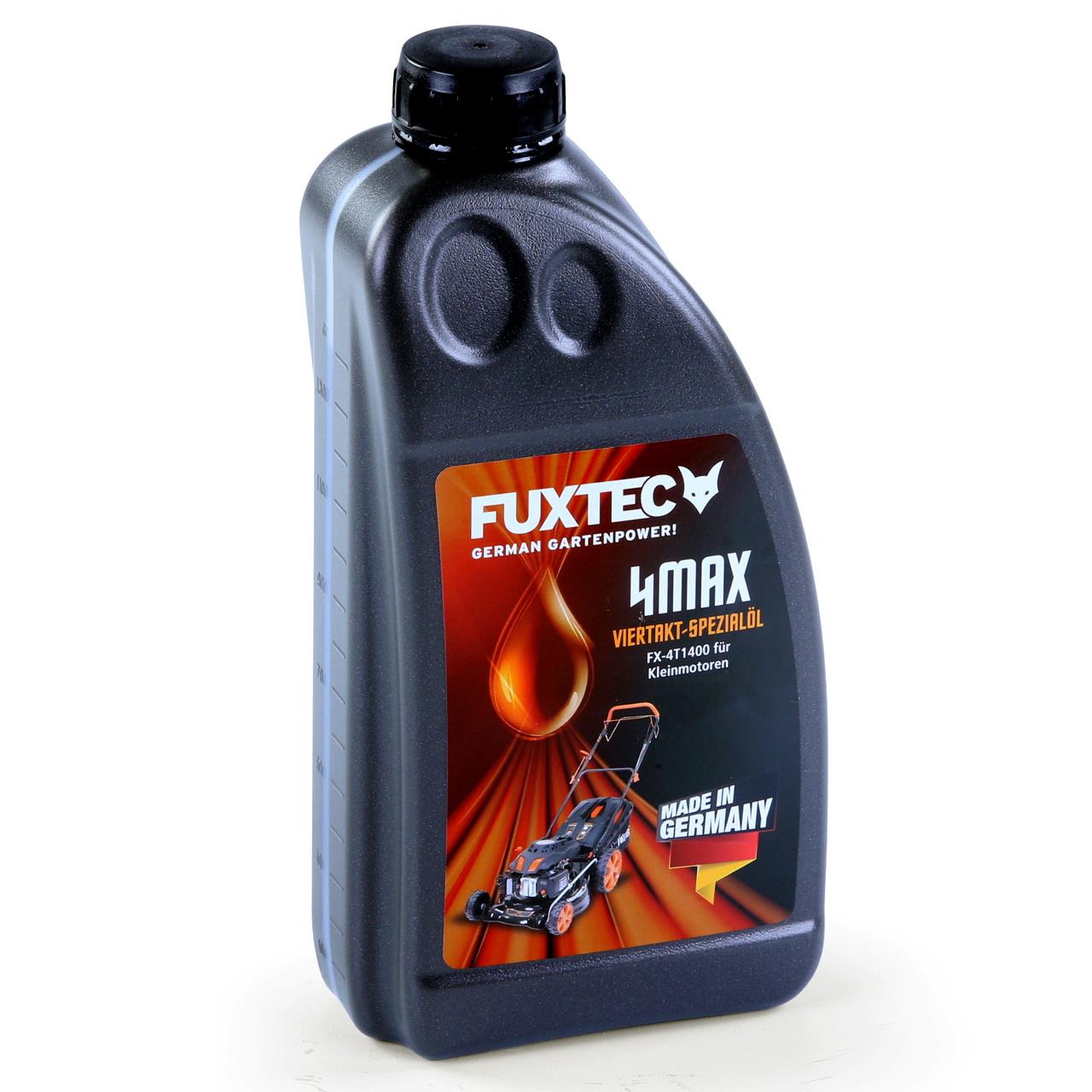 Huile moteur - FUXTEC - 4 temps 1,4L SAE30 pour tondeuses, débroussailleuses, appareils motorisés, Made in Germany - 3