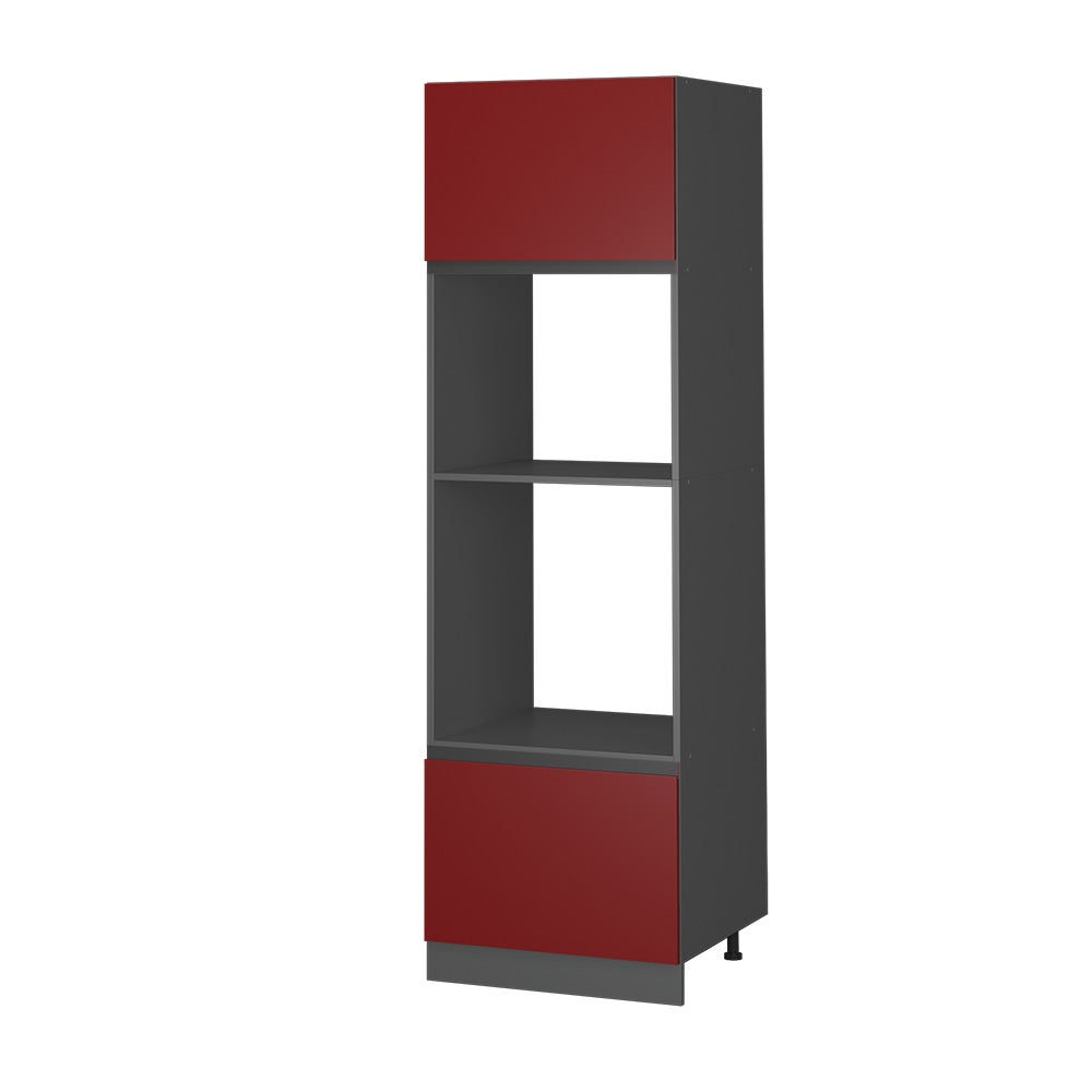 Vicco Szafka do mikrofalówki R-Line, Czerwony, 60 cm J-Shape