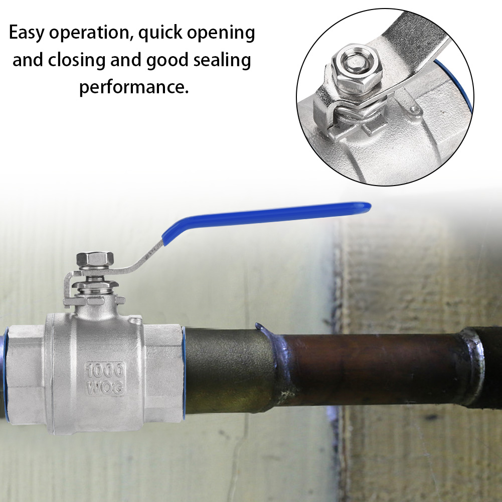 Valvola a sfera, design semplice ed ergonomico, bell'aspetto per la casa - 8