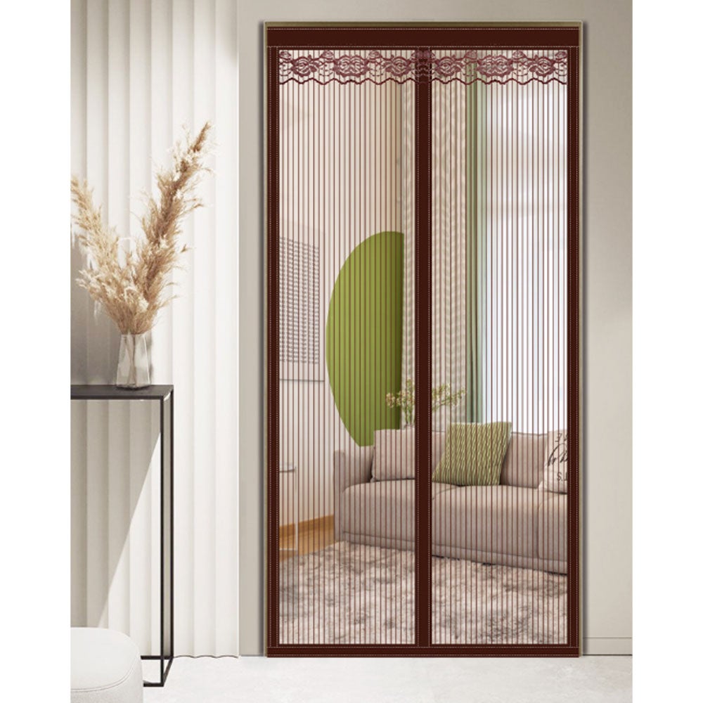 Zanzariera Magnetica Per Porte 110x220cm - Protezione Insetti Senza Forare - Facile Installazione Adesiva - Per Balconi, Cantine E Patio - Foto 8