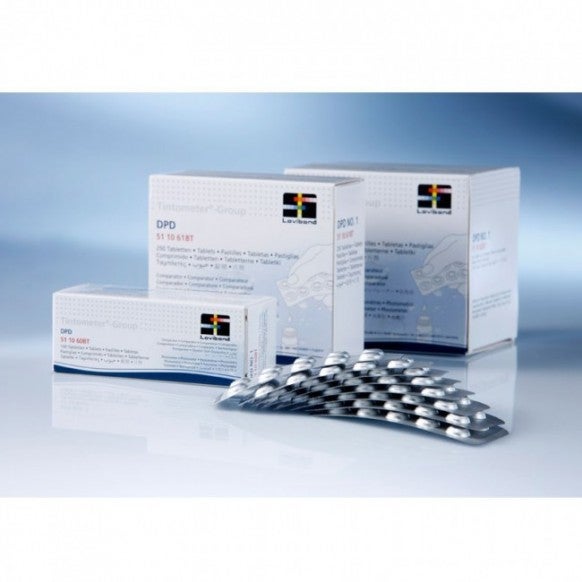 Réactif rouge de phénol (100 pastilles) testeur électronique Scuba - Lovibond - 4