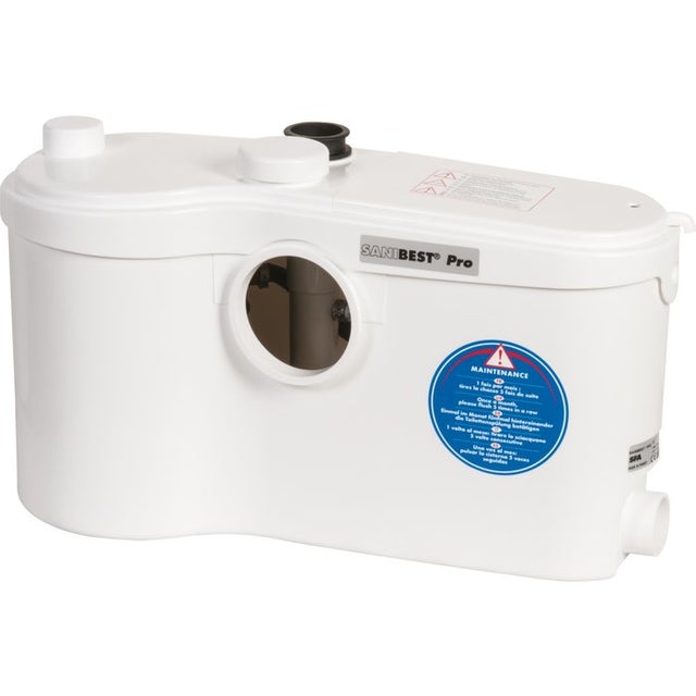 Broyeur sanitaire - 4 postes - 1100 W - Sanibest Pro - SFA