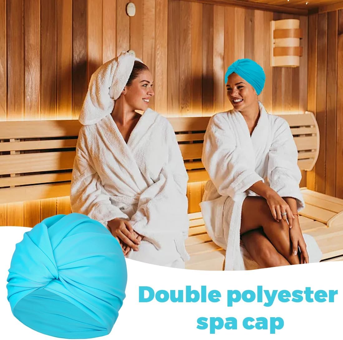 Bonnet De Bain Cheveux Long ZUMUii Butterme Femmes Dames Plissés étirable Bonnet De Bain Bonnet Piscine Femme