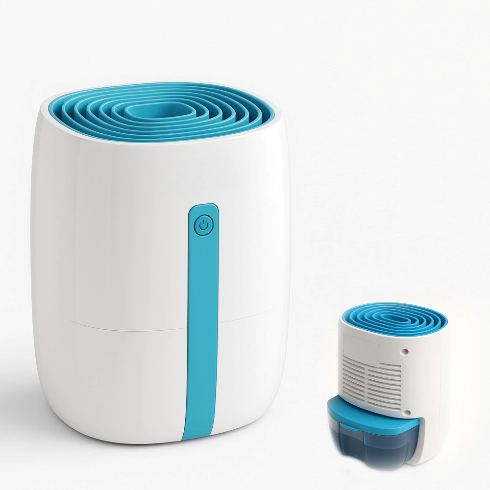 Mini Deumidificatore Portatile Silenzioso - Assorbitore Di Umidità Per Cucina, Armadio, Bagno - Compatto Con Filtro Lavabile