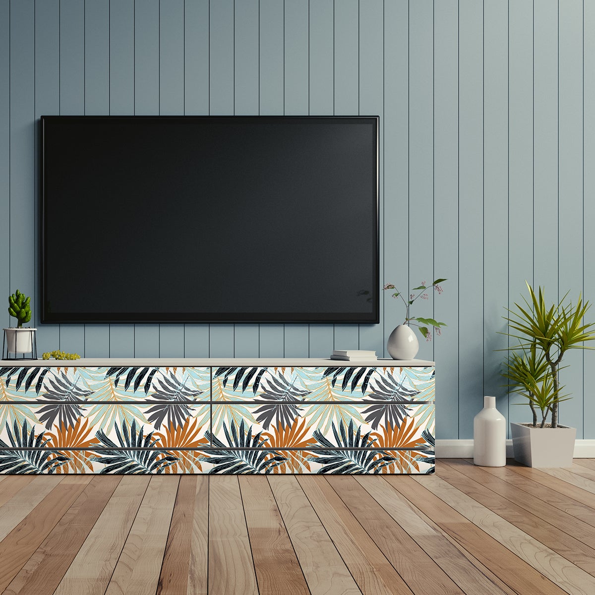 Adesivo mobili tropicale Rurutu - Sticker adesivo - adesivi murali - 60x90cm - 5