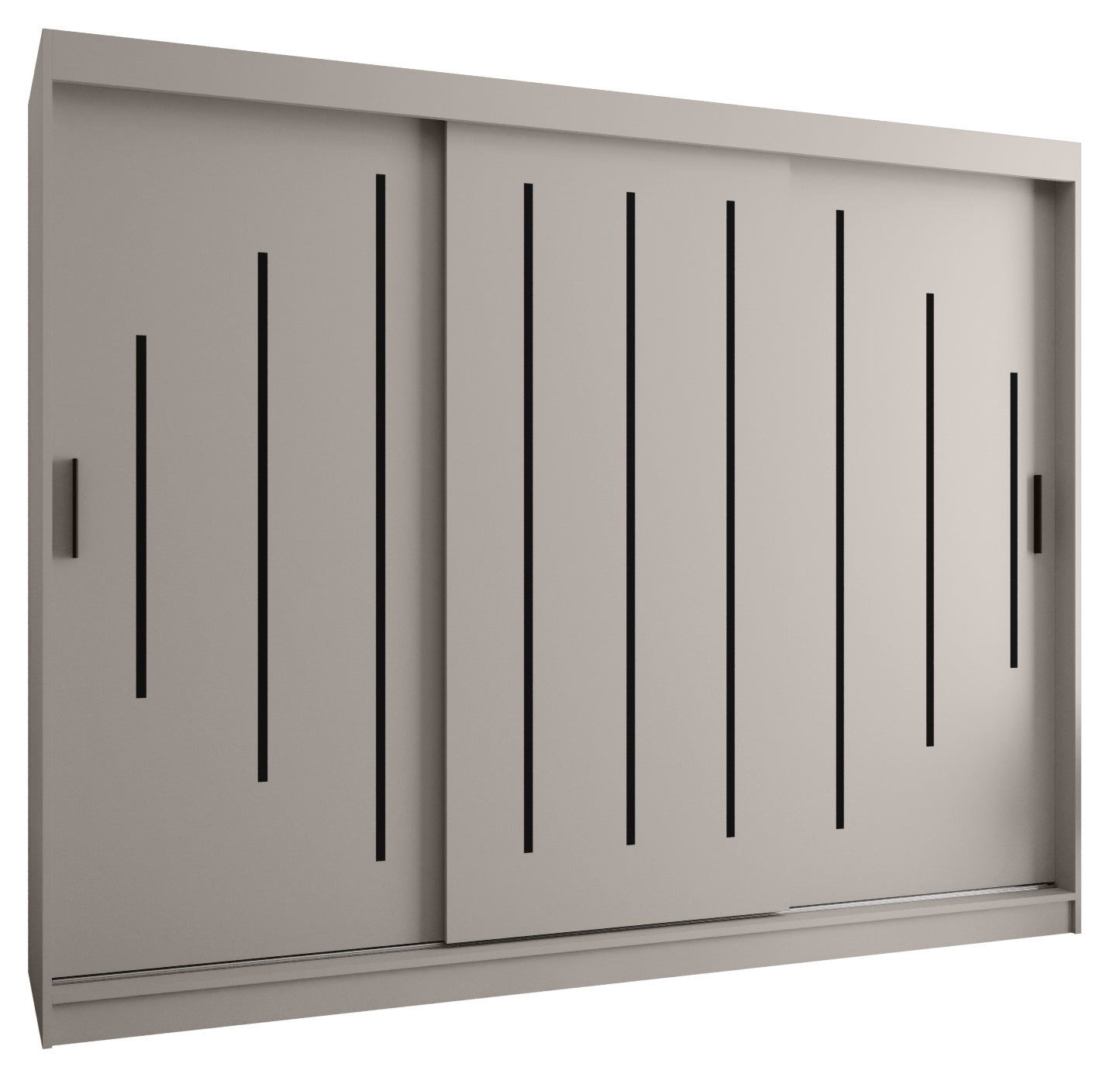 Szafa przesuwna garderoba RUBINO Y 250 x 62 x 200 cm Kaszmir