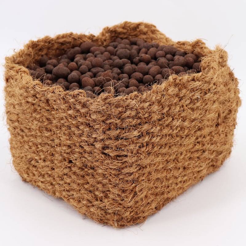 8 koszyków kokosowych 25 x 25 x 20 cm, koszyk na maty bankowe i maty spadkowe