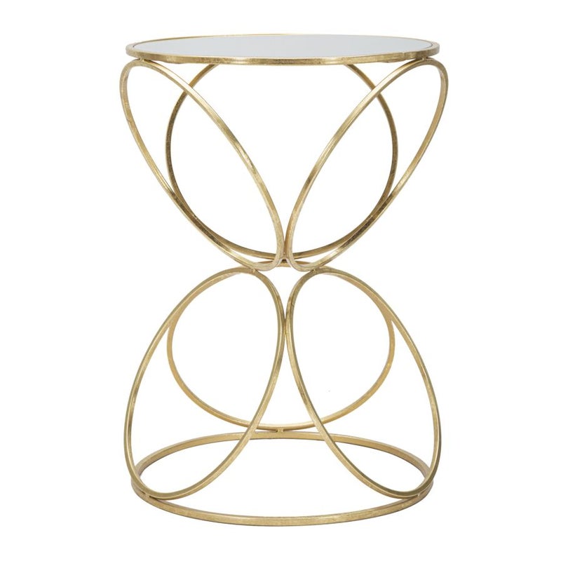 Stolik Kawowy MF566, Metal, Złoto, Seven Design